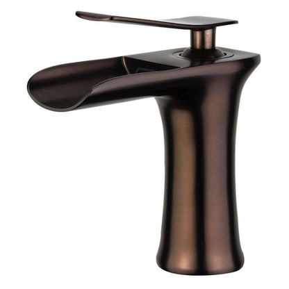 Logrono Single Handle Bathroom Vanity Faucet in Oil Rubbed Bronze