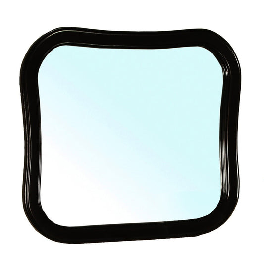 Solid wood frame mirror espresso