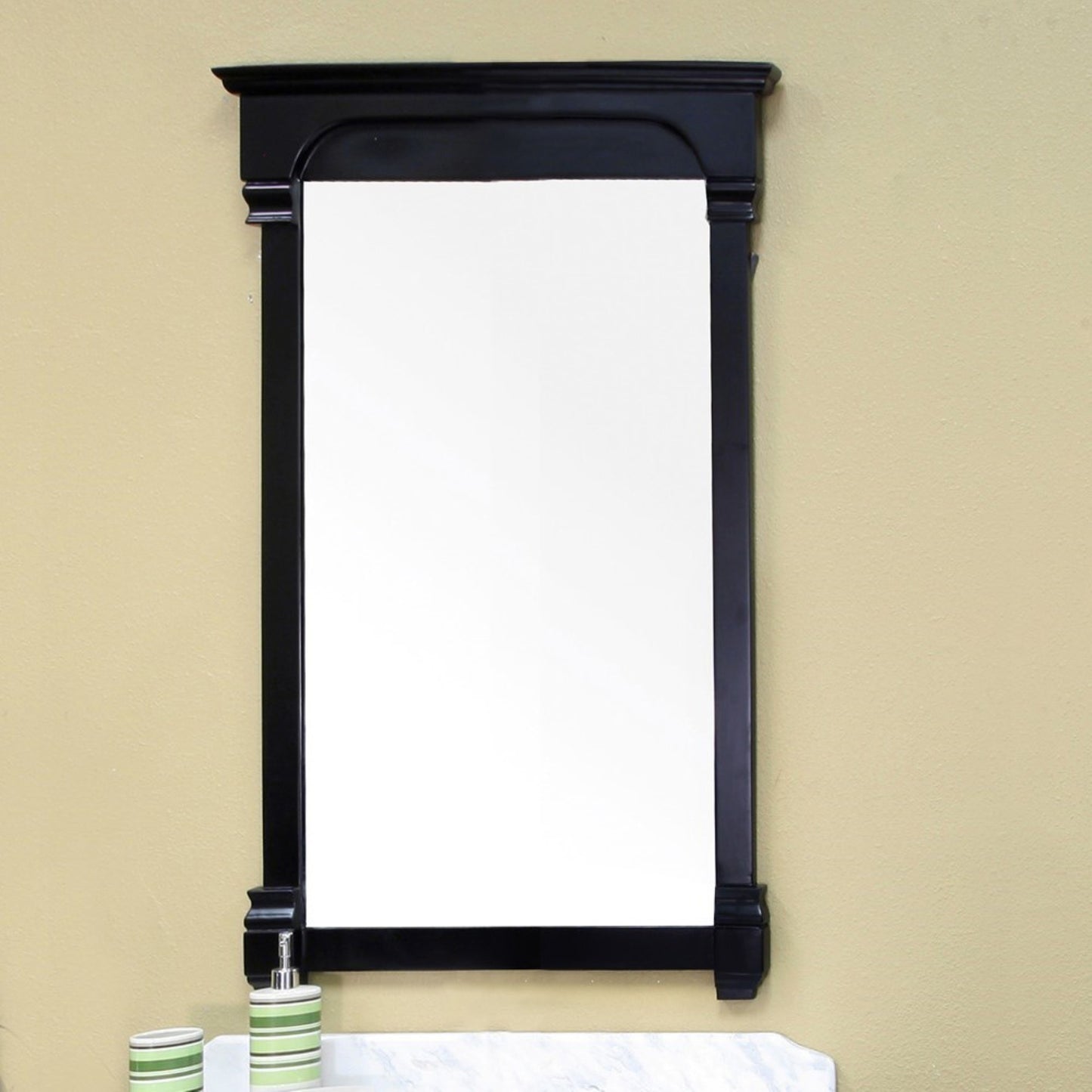 24" Solid wood frame mirror