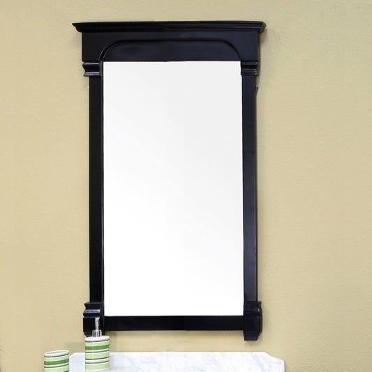 24" Solid wood frame mirror