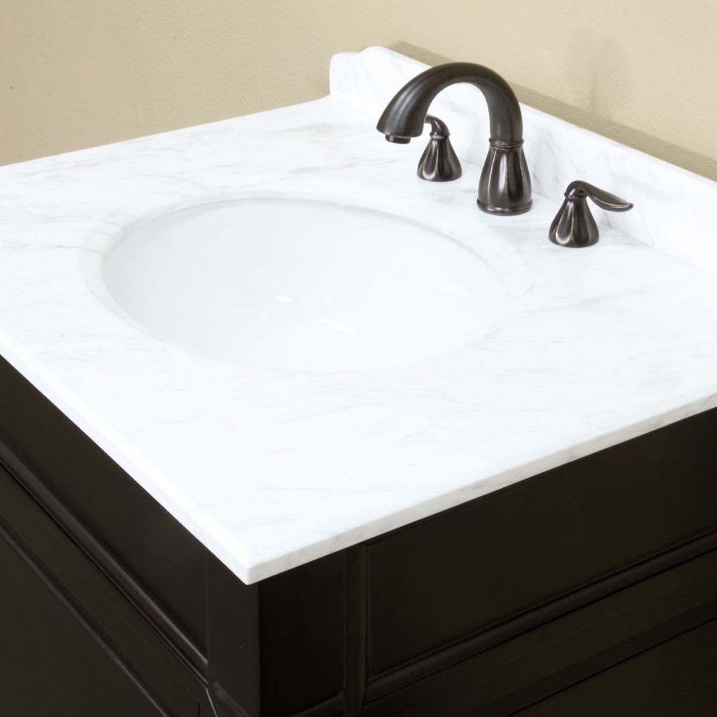 30" Single sink vanity wood espresso