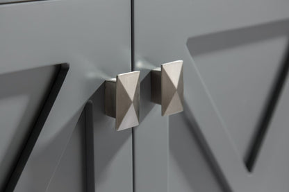 Wimbledon 36" Grey Bathroom Vanity with White Quartz Countertop
