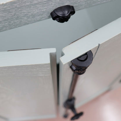 36" Single vanity in Gray Ash finish cabinet only Right doors
