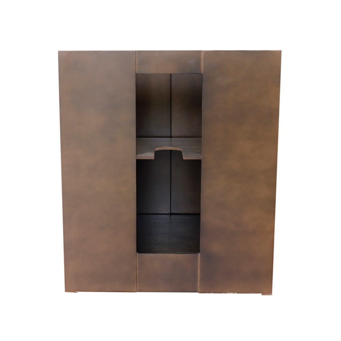 30" Single vanity in Brown Ash finish cabinet only