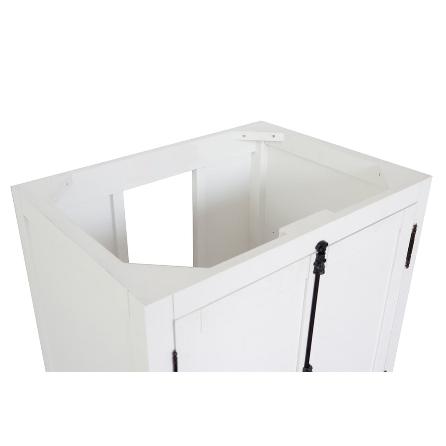 30" Single vanity in Glacier Ash finish cabinet only