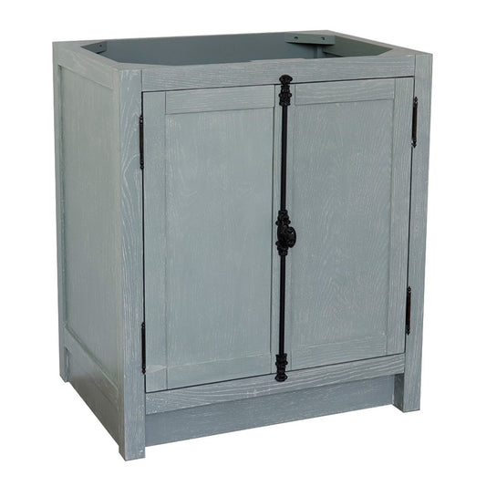 30" Single vanity in Gray Ash finish cabinet only