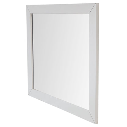 Wood Frame Mirror Glacier Ash Finish