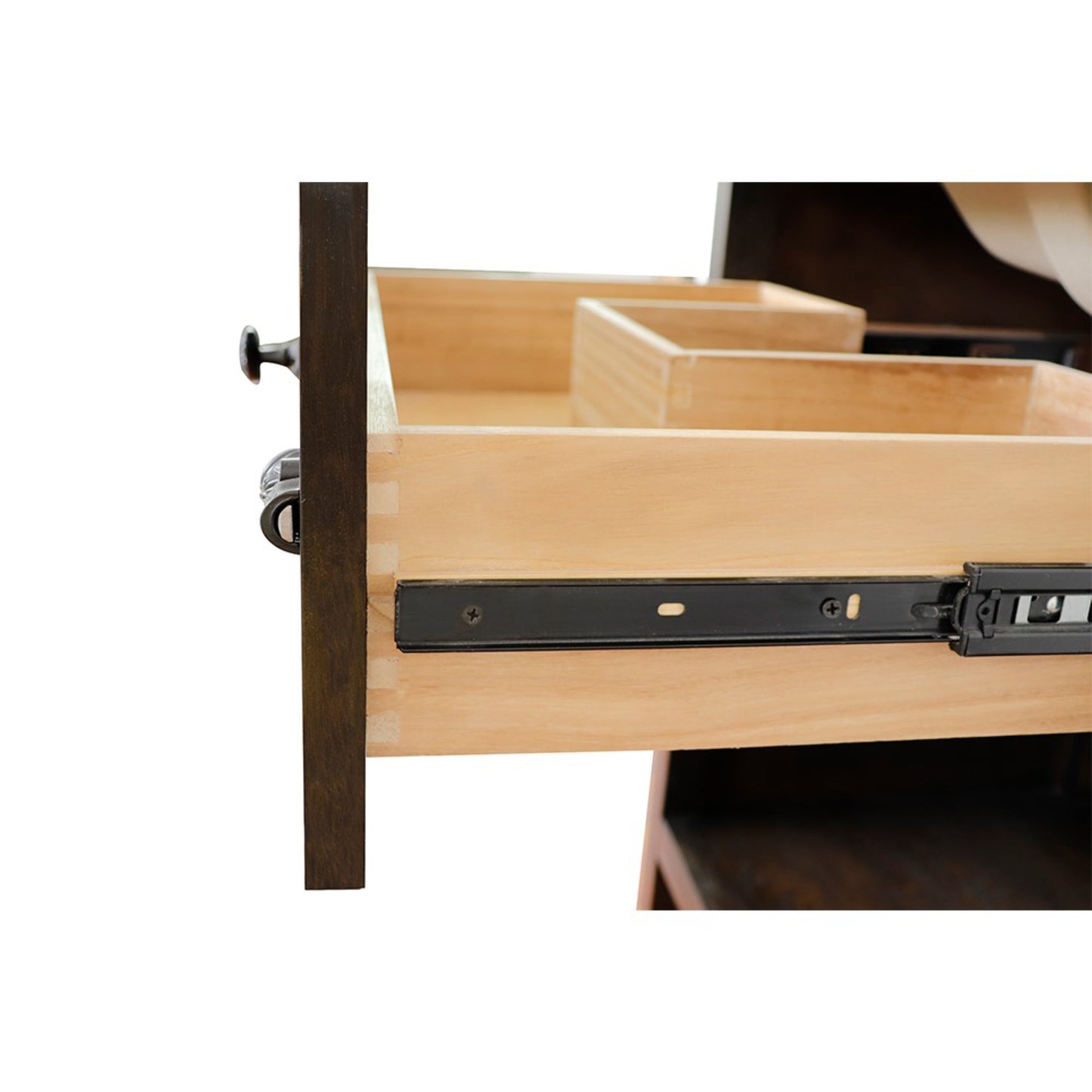 30" Single vanity in Brown Ash finish cabinet only