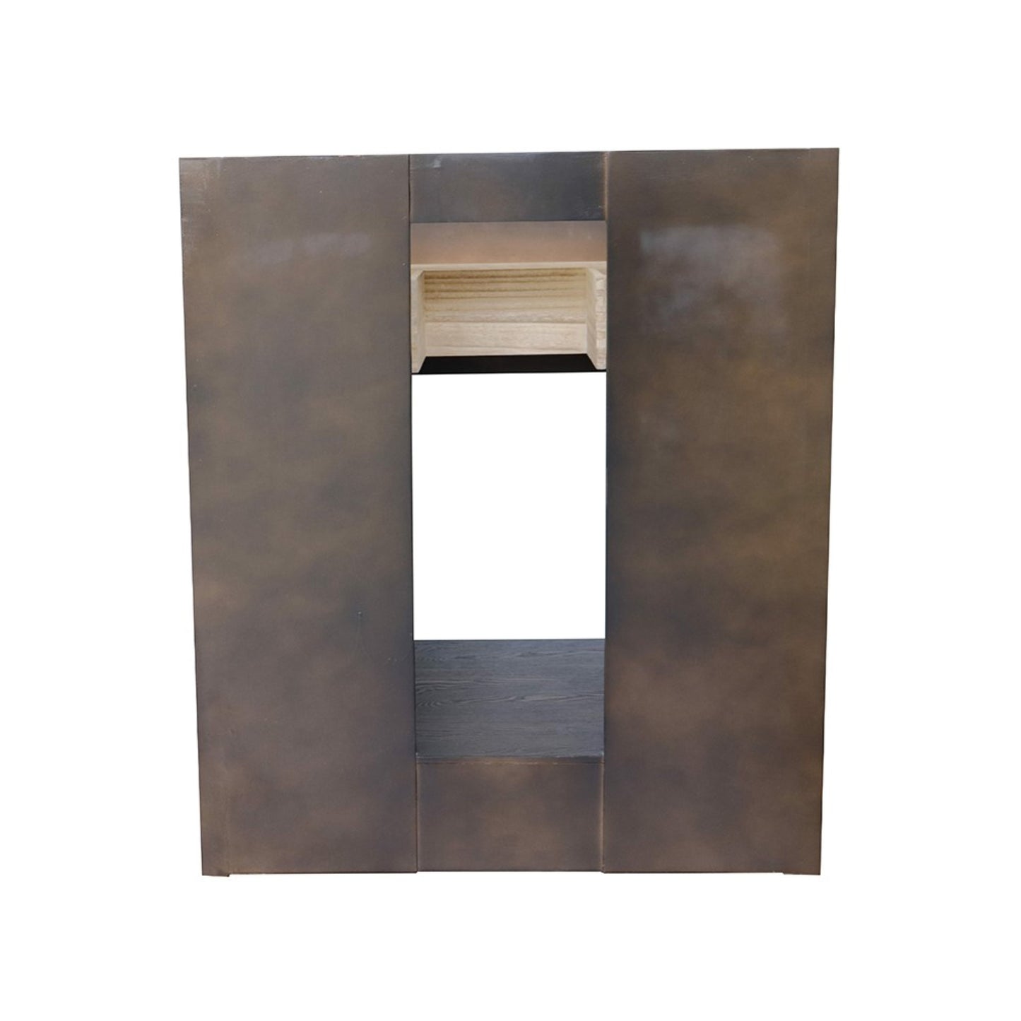30" Single vanity in Brown Ash finish cabinet only