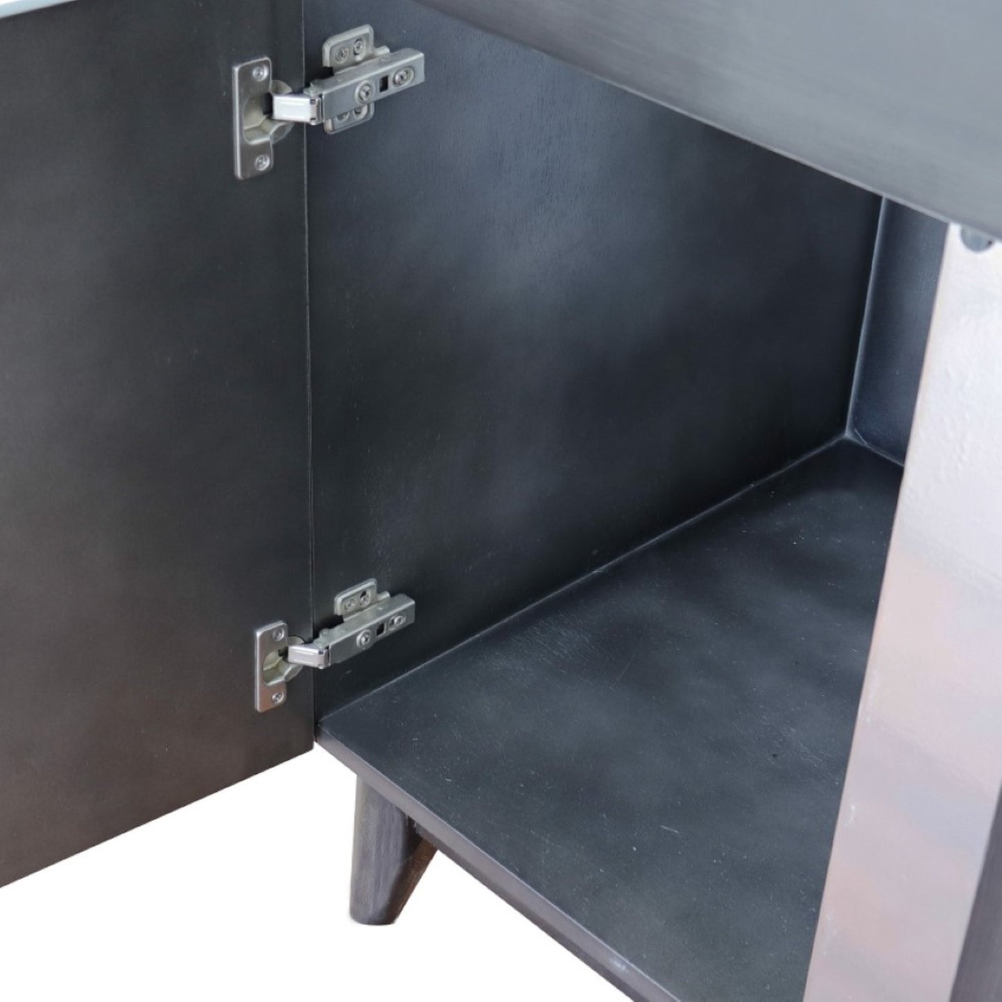 30" Single vanity in Silvery Brown finish cabinet only