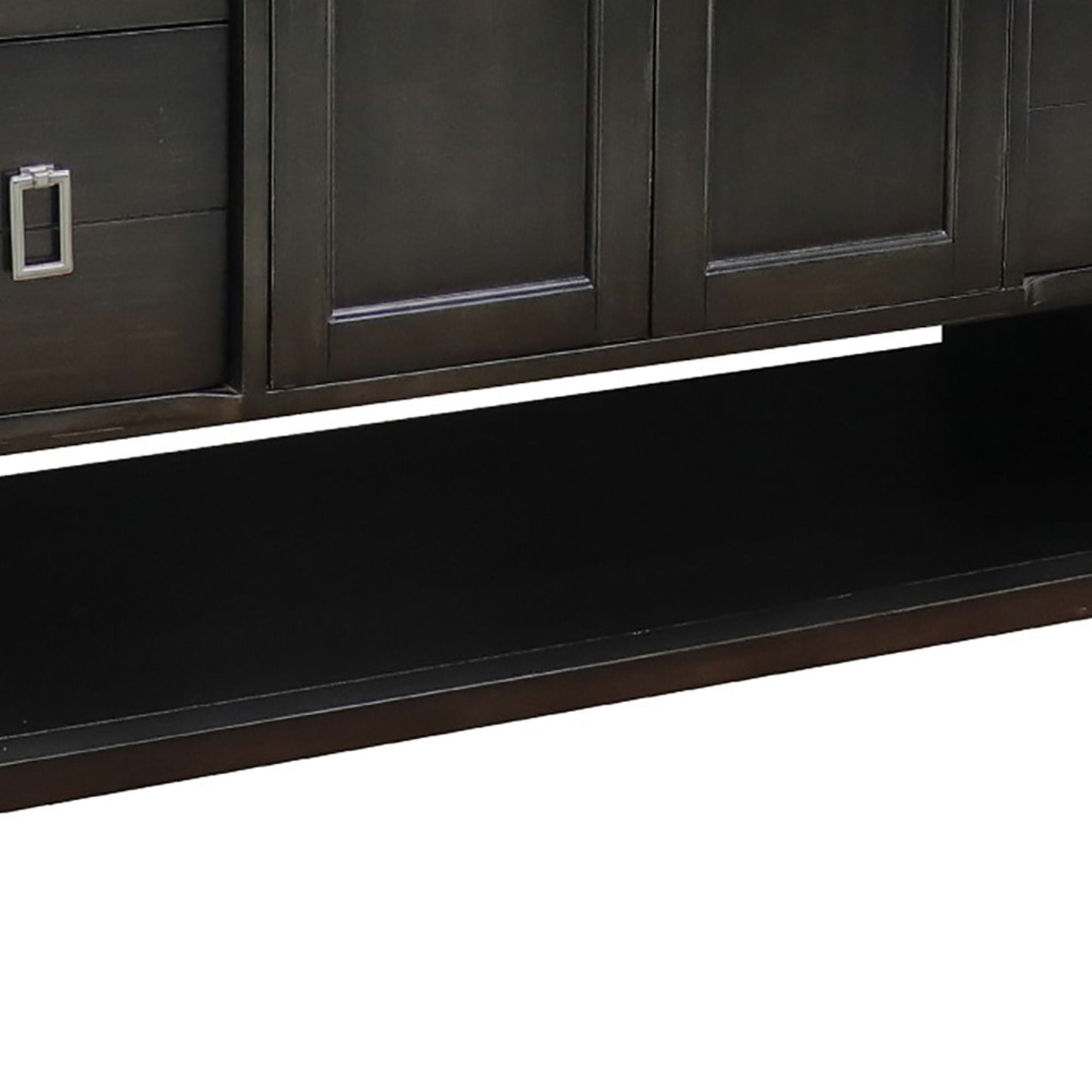 48" Single vanity in Silvery Brown finish cabinet only