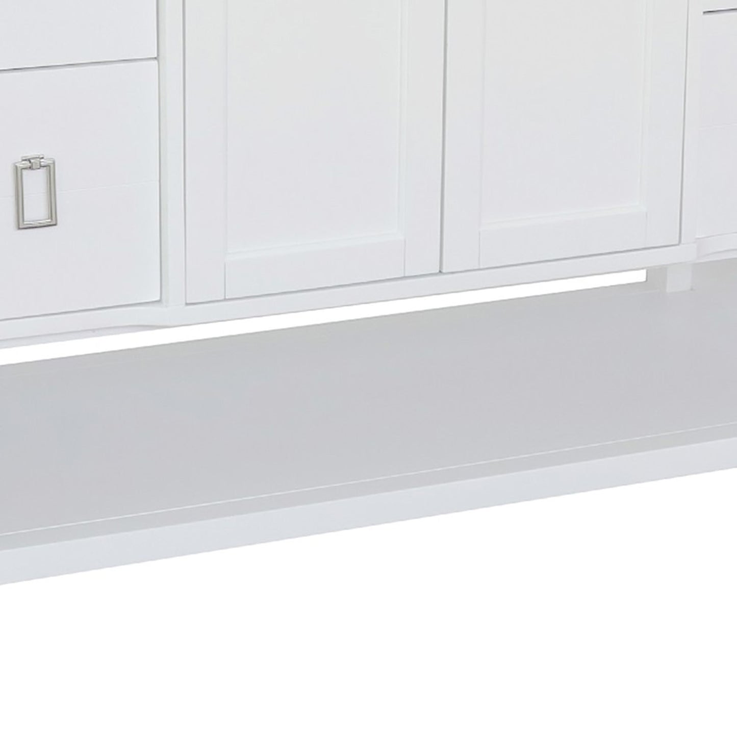 48" Single vanity in White finish cabinet only