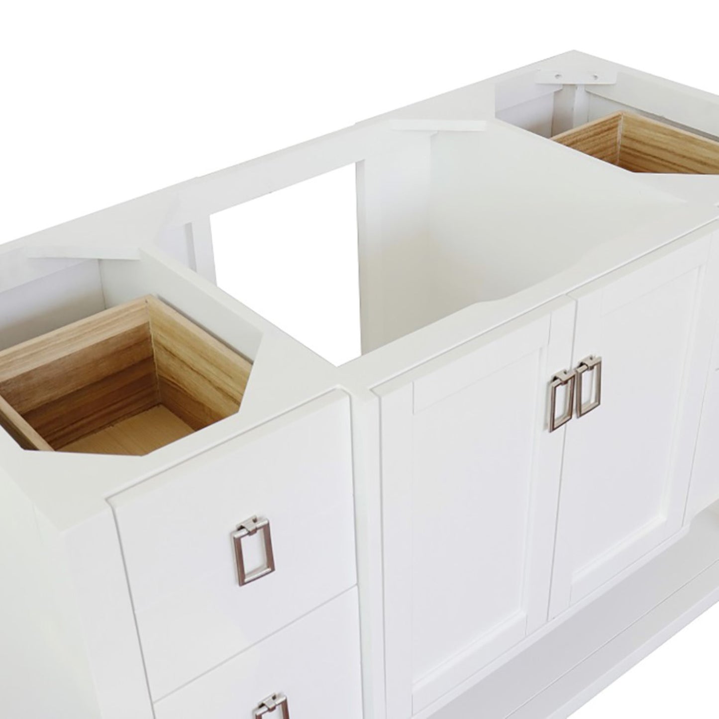 48" Single vanity in White finish cabinet only