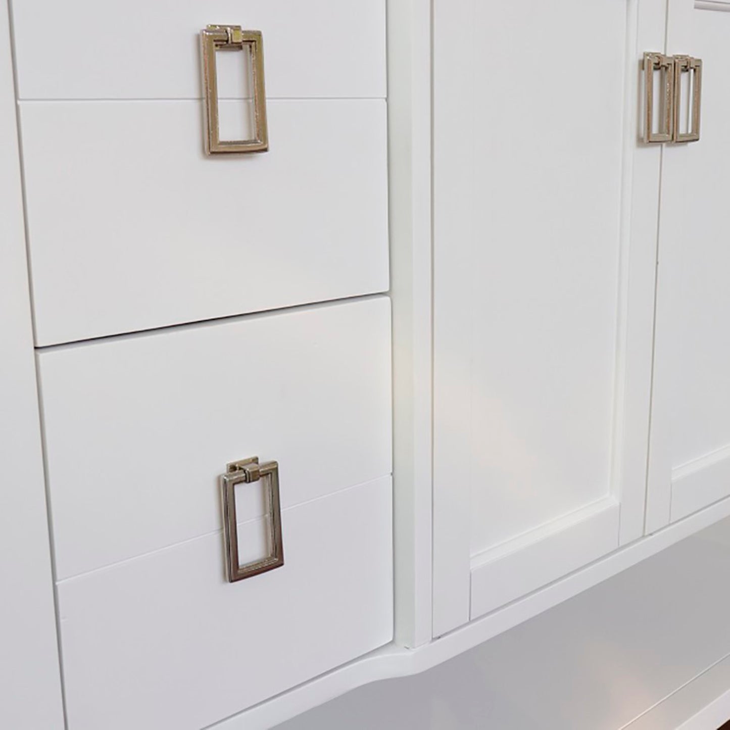 48" Single vanity in White finish cabinet only