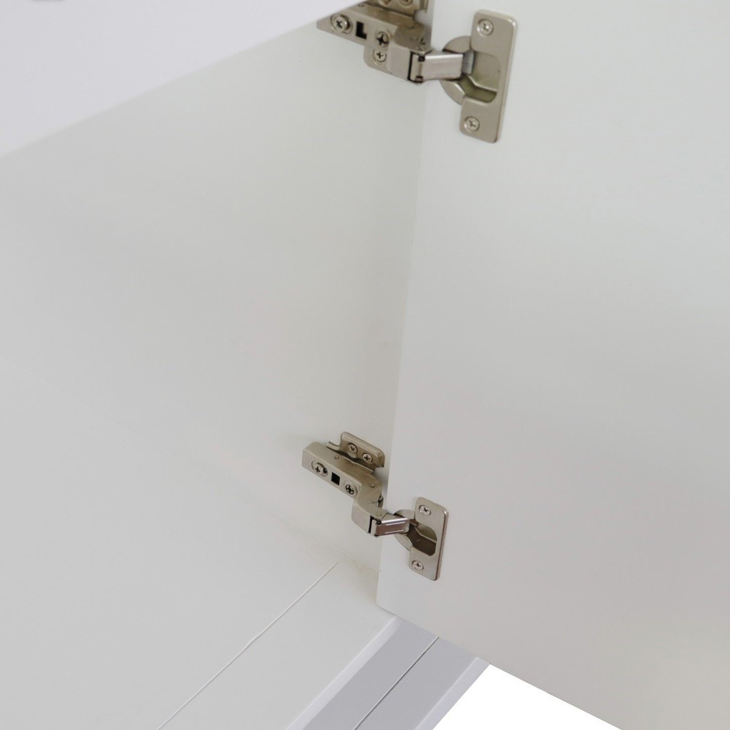 48" Single vanity in White finish cabinet only