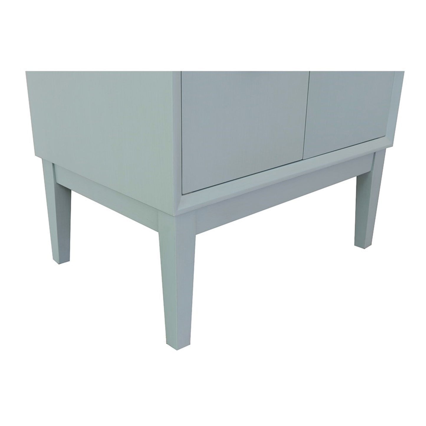 30" Single vanity in Aqua Blue finish cabinet only