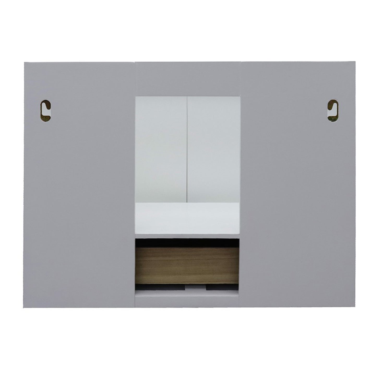 30" Single wall mount vanity in White finish cabinet only