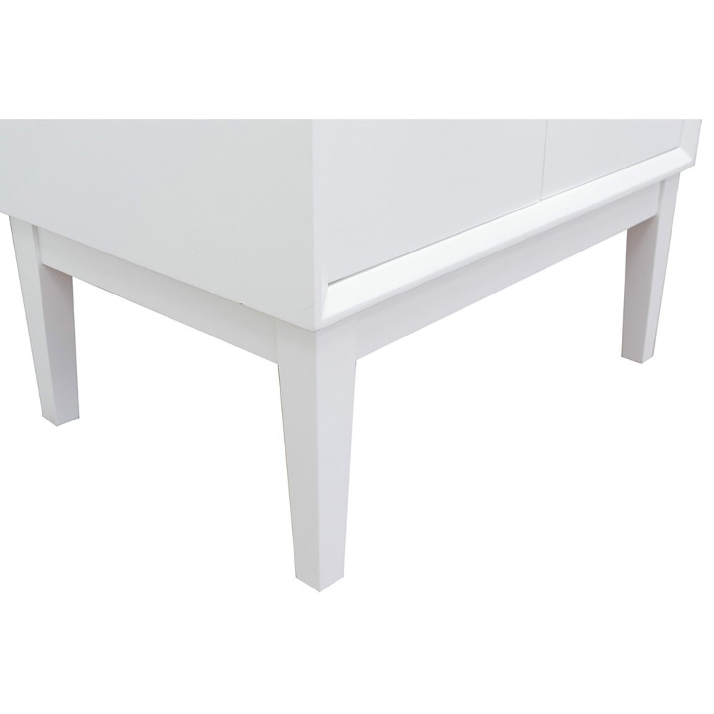 30" Single vanity in White finish cabinet only