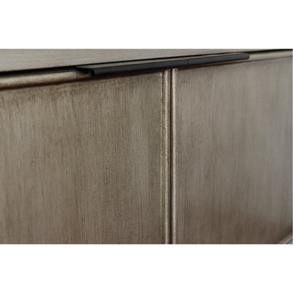 36" Single wall mount vanity in Linen Brown finish cabinet only