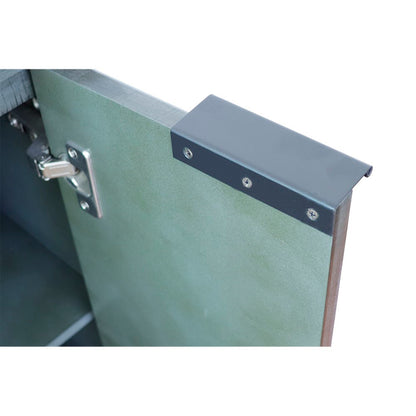 36" Single wall mount vanity in Linen Gray finish  cabinet only