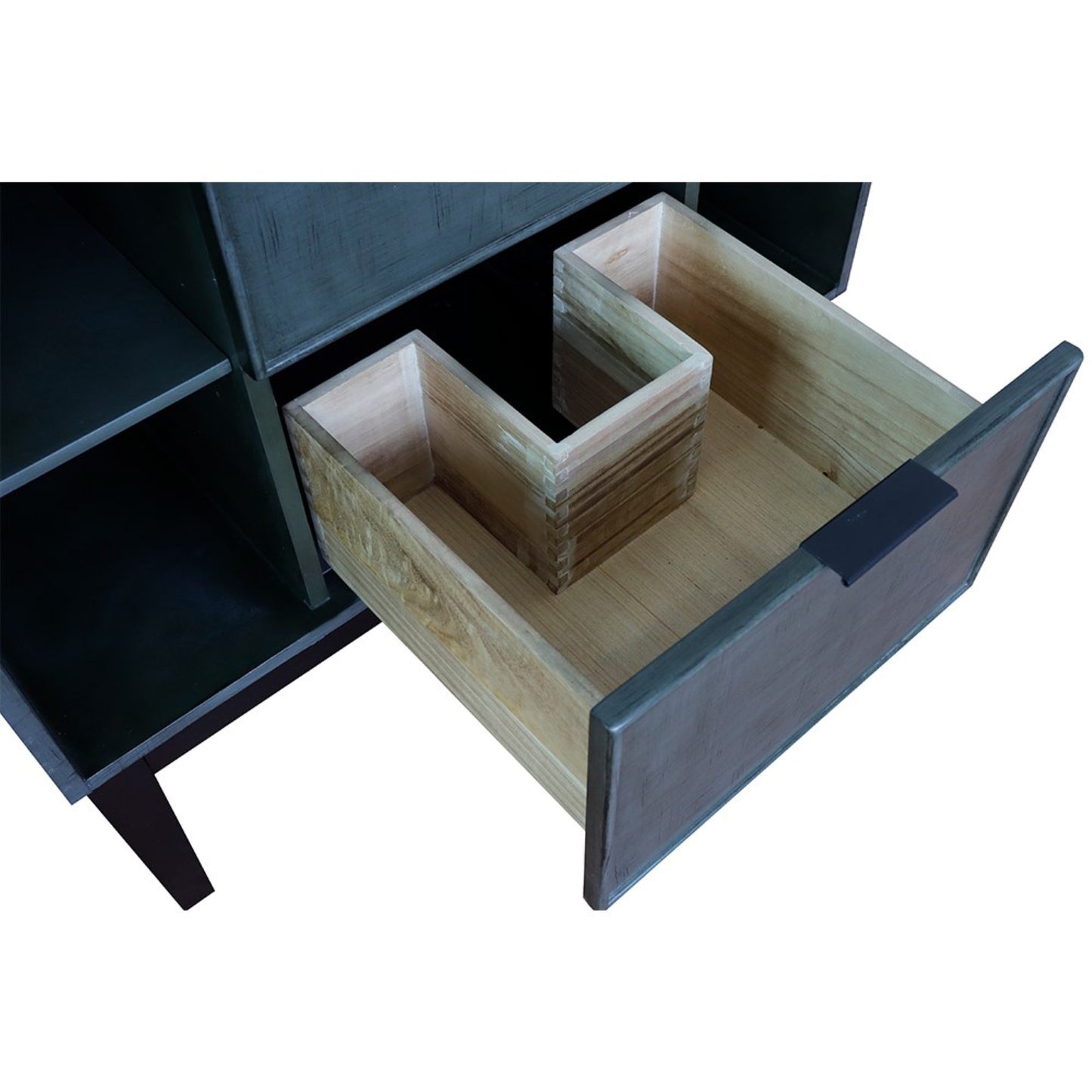 36" Single vanity in Linen Gray finish cabinet only