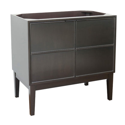 36" Single vanity in Cappuccino finish cabinet only