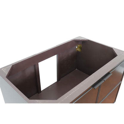 36" Single vanity in Cappuccino finish cabinet only