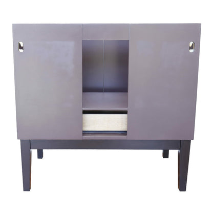 36" Single vanity in Cappuccino finish cabinet only