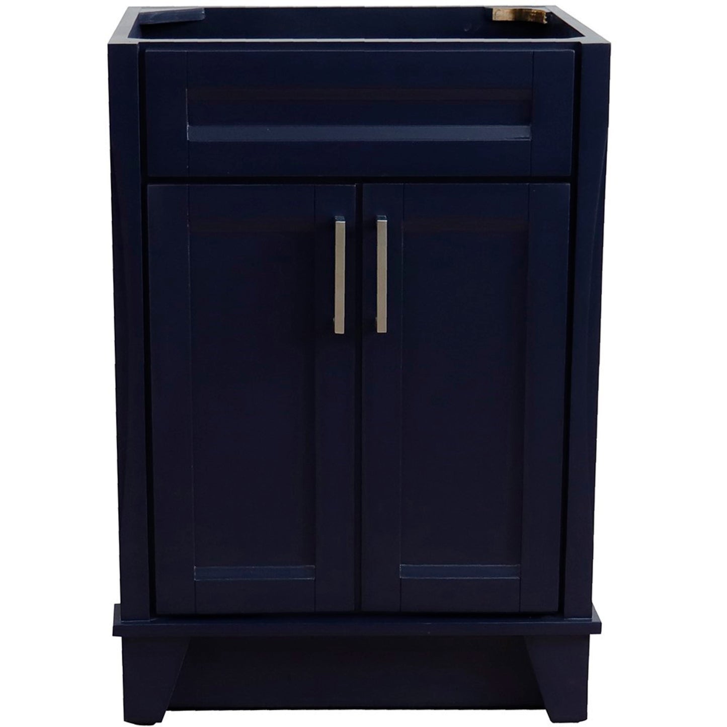 24" Single sink vanity in Blue finish cabinet only