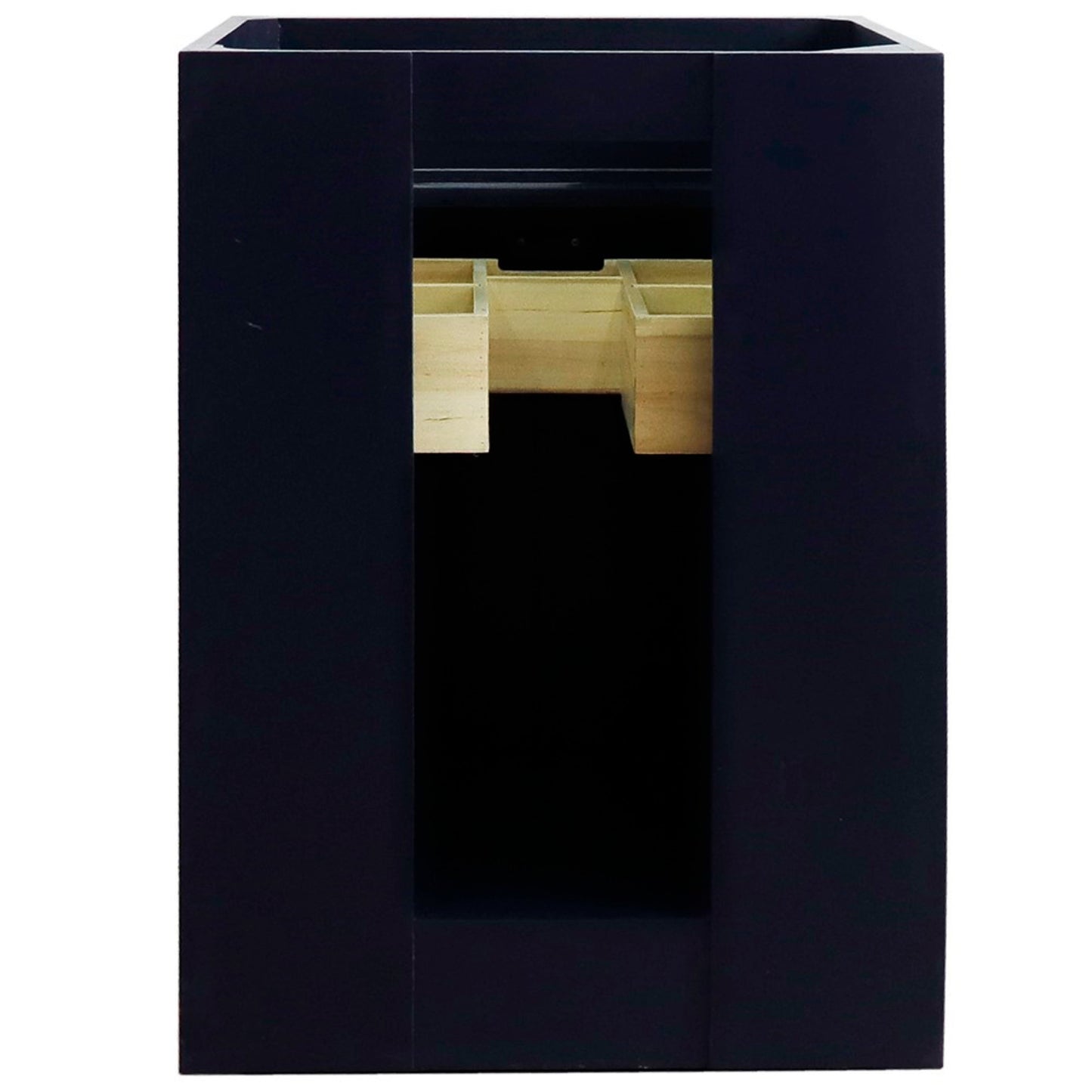24" Single sink vanity in Blue finish cabinet only