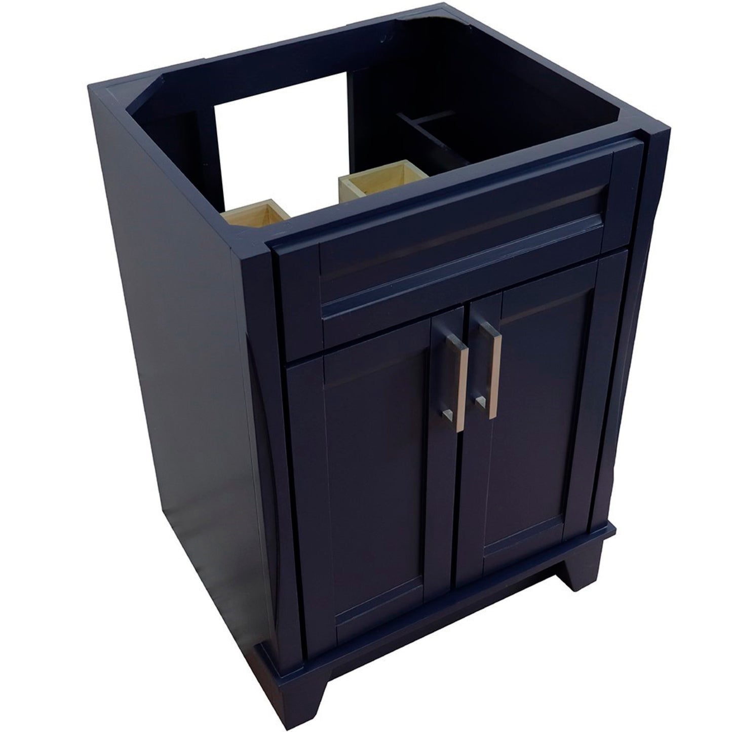 24" Single sink vanity in Blue finish cabinet only