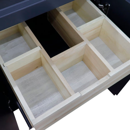 24" Single sink vanity in Blue finish cabinet only