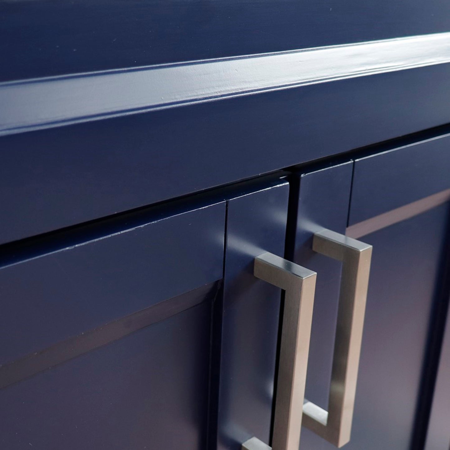24" Single sink vanity in Blue finish cabinet only