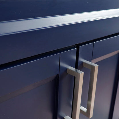 24" Single sink vanity in Blue finish cabinet only