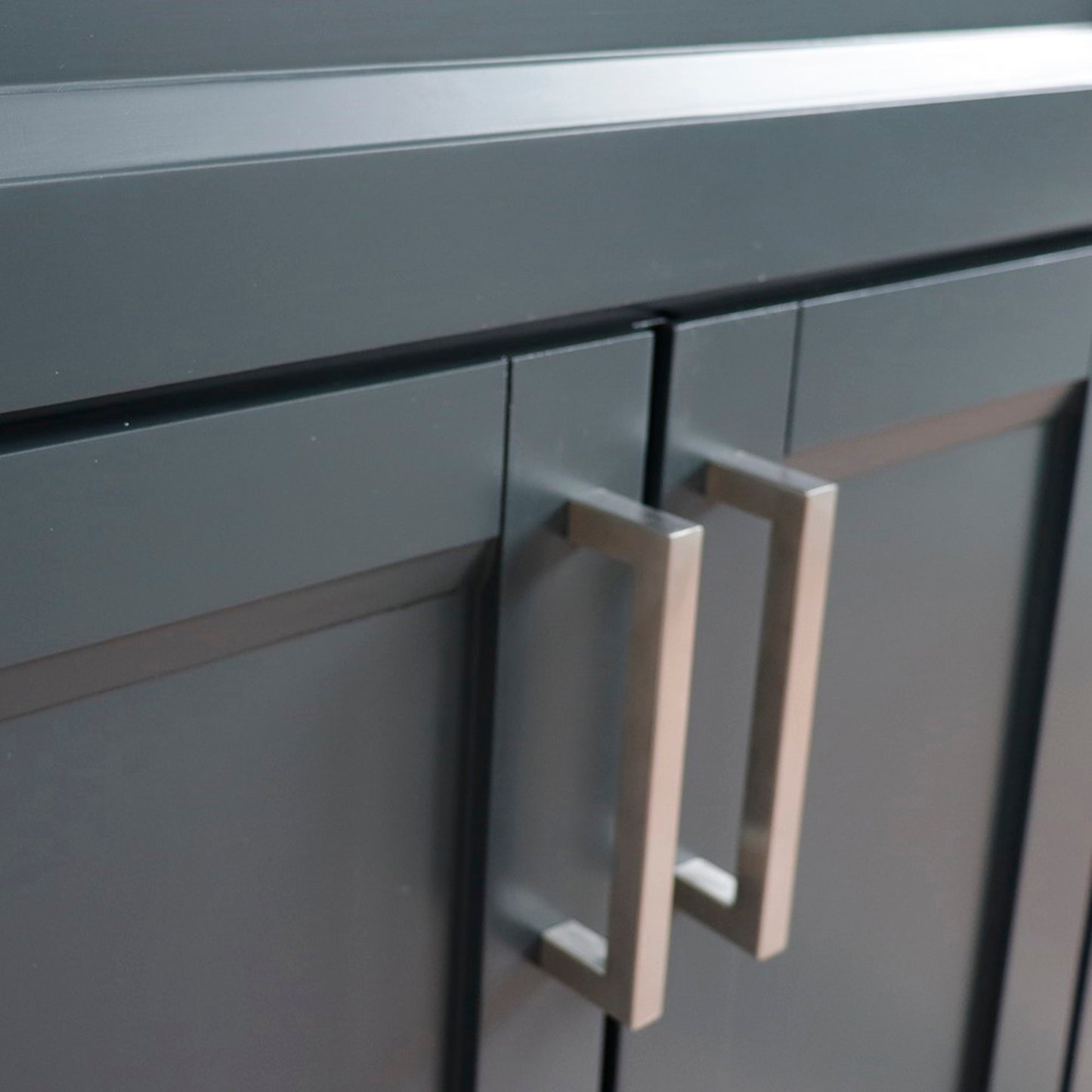24" Single sink vanity in Dark Gray finish cabinet only