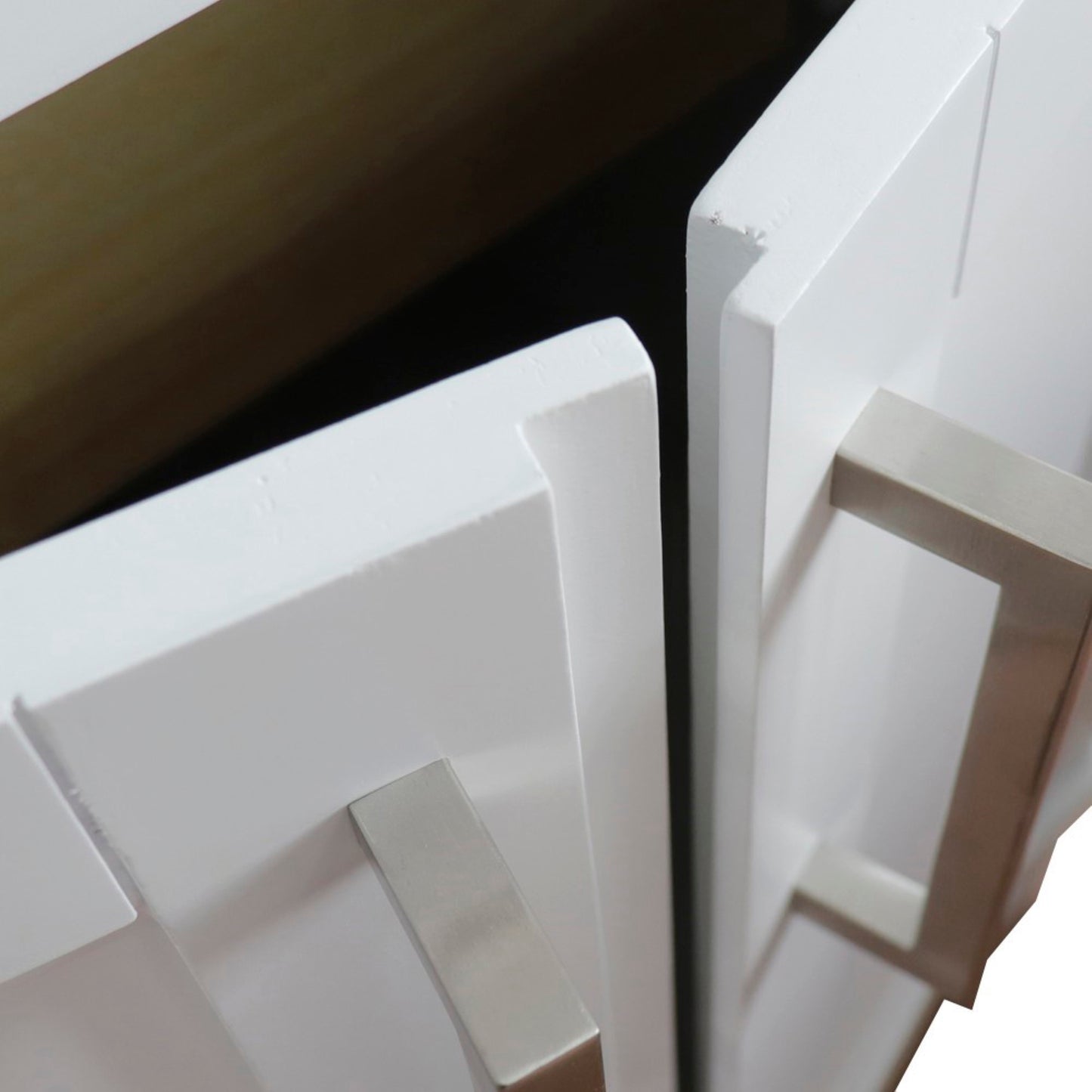 24" Single sink vanity in White finish cabinet only