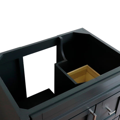 30" Single sink vanity in Dark Gray finish cabinet only