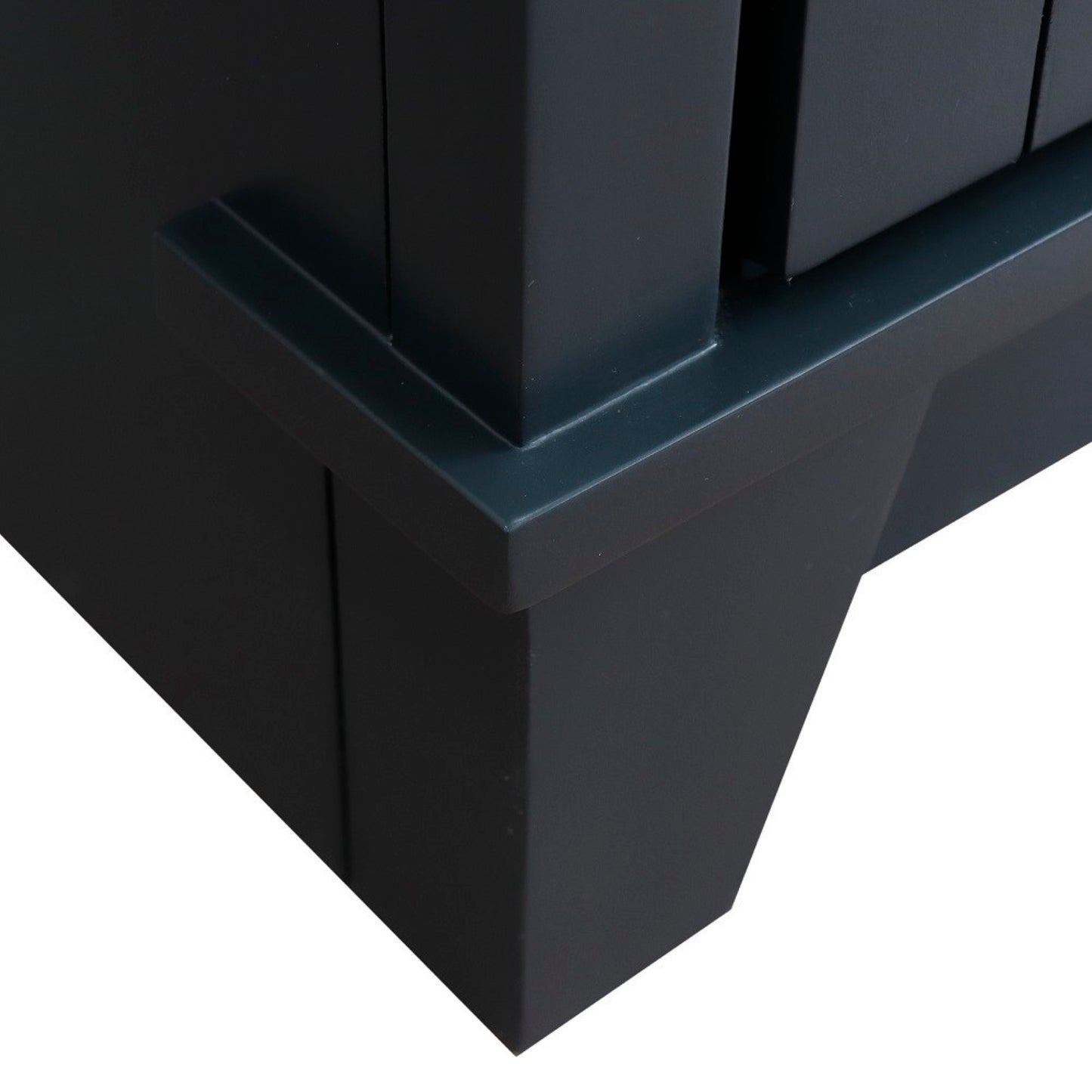 48" Single sink vanity in Dark Gray finish cabinet only