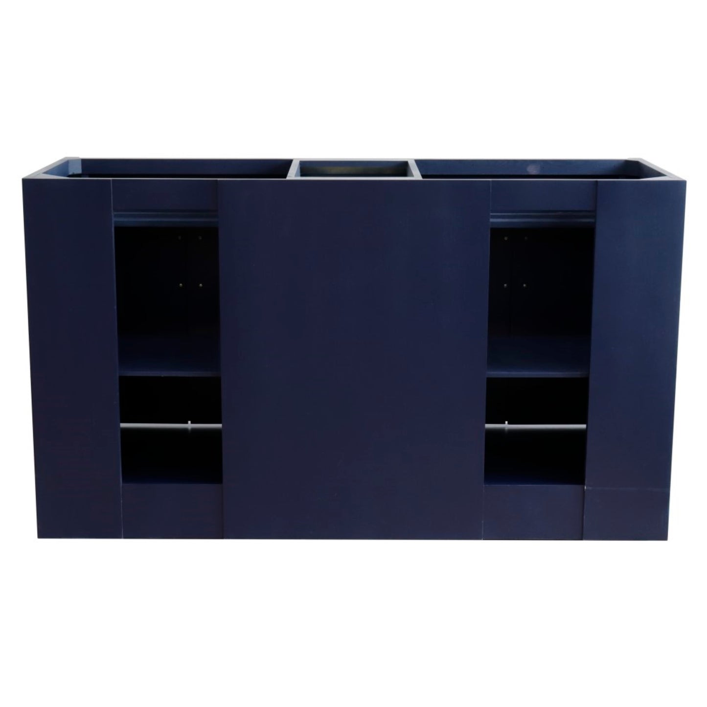 60" Double vanity in Blue finish cabinet only