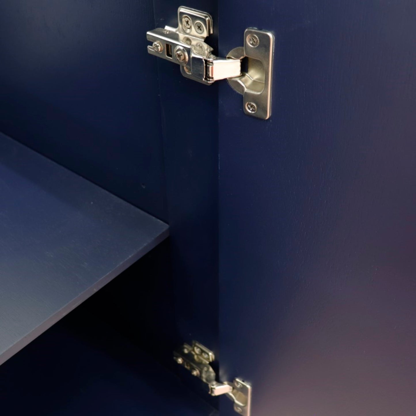 60" Double vanity in Blue finish cabinet only