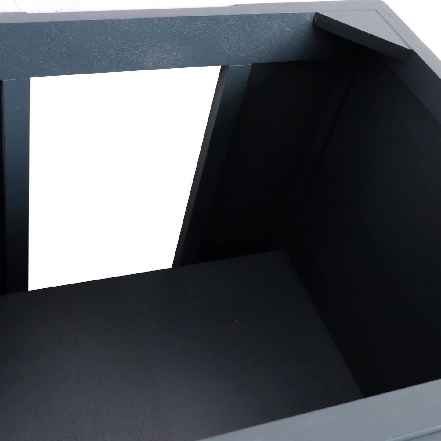 60" Double vanity in Dark Gray finish cabinet only