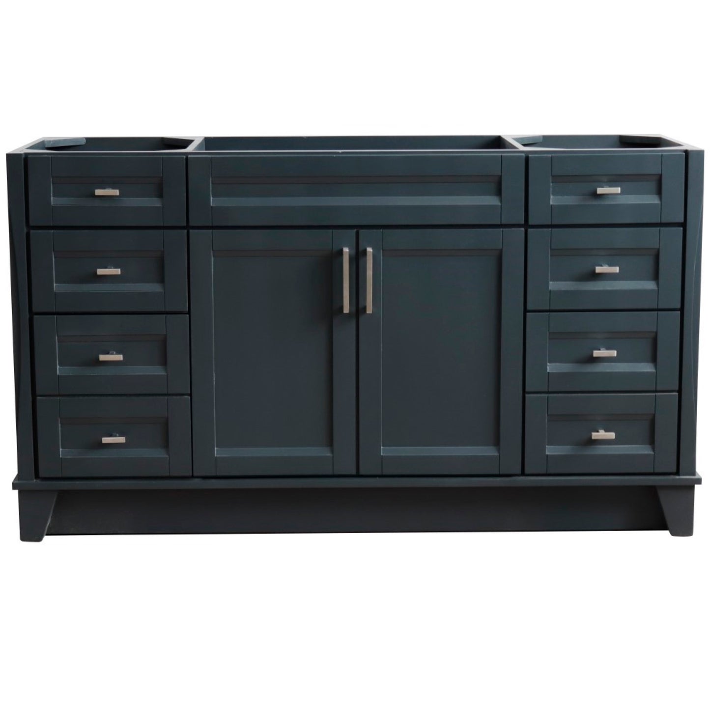 60" Single sink vanity in Dark Gray finish cabinet only
