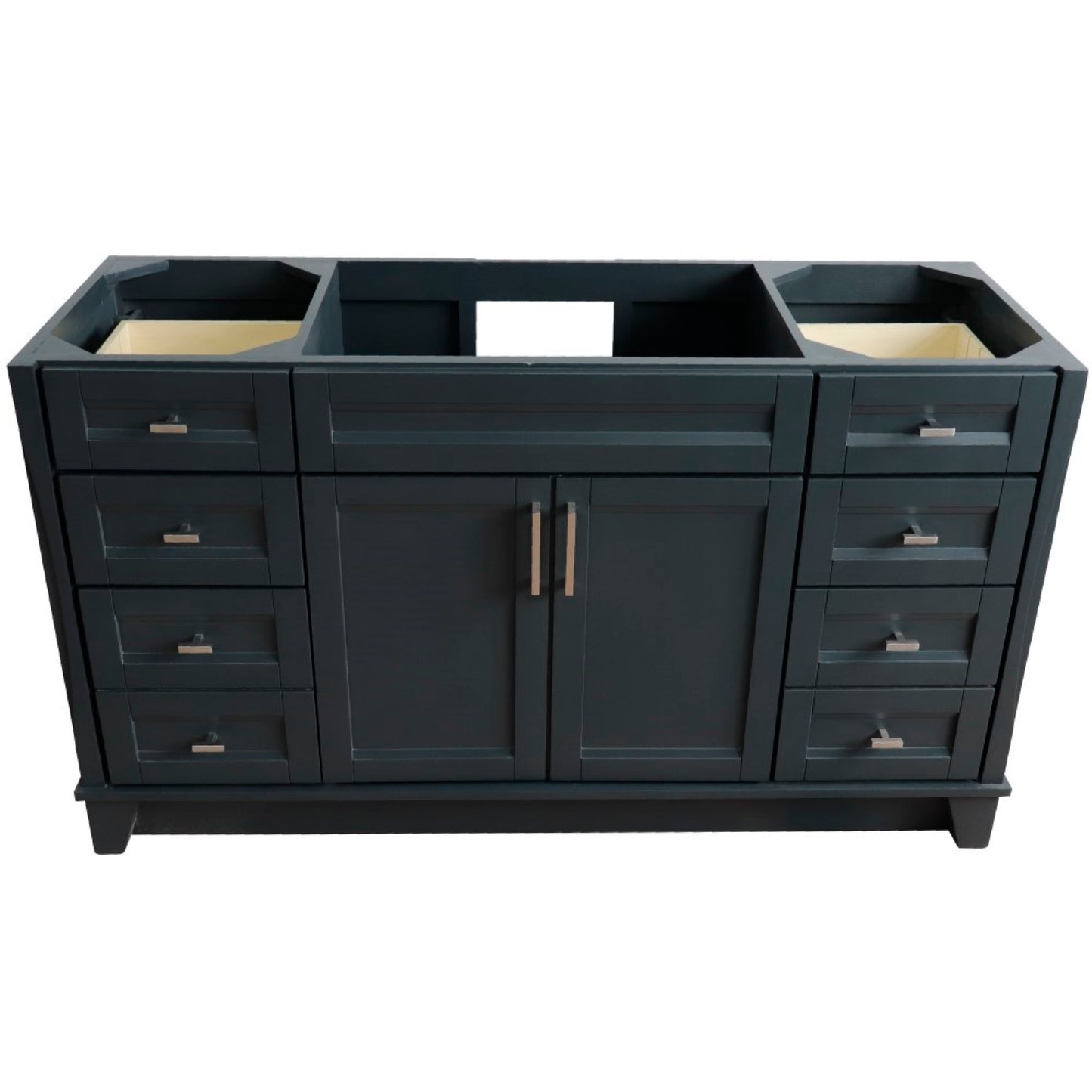60" Single sink vanity in Dark Gray finish cabinet only