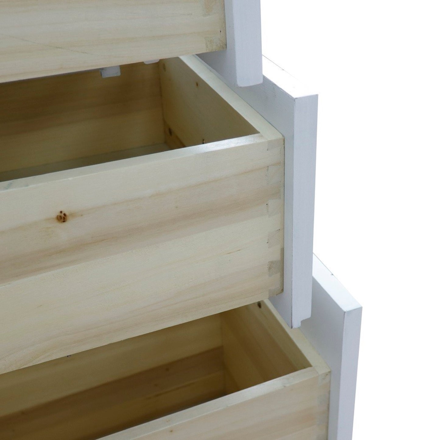 60" Single sink vanity in White finish cabinet only