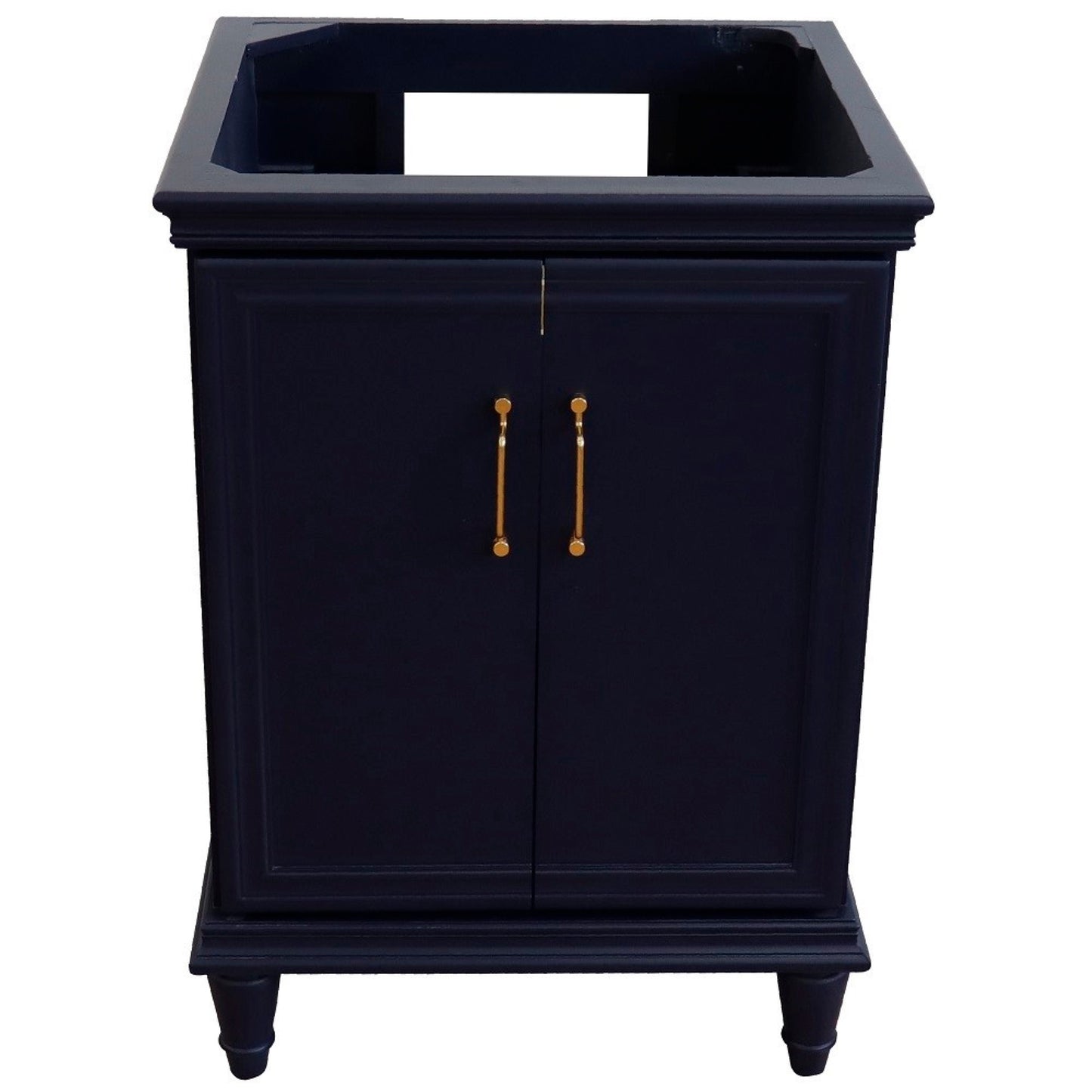 24" Single vanity in Blue finish cabinet only