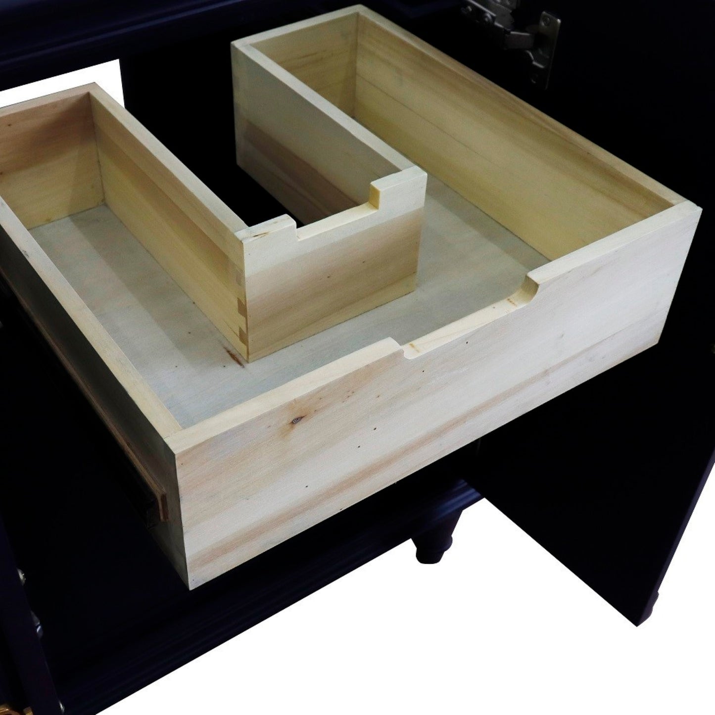 24" Single vanity in Blue finish cabinet only
