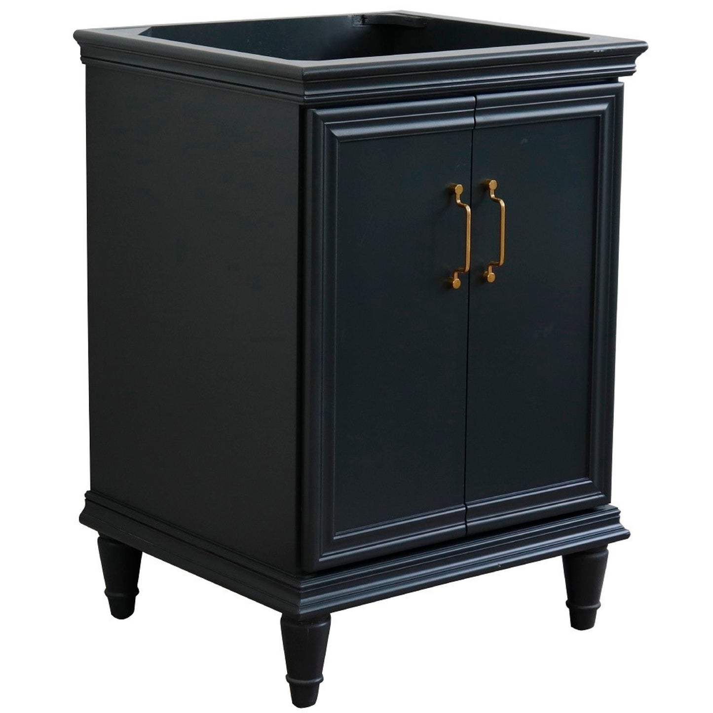 24" Single vanity in Dark Gray finish cabinet only