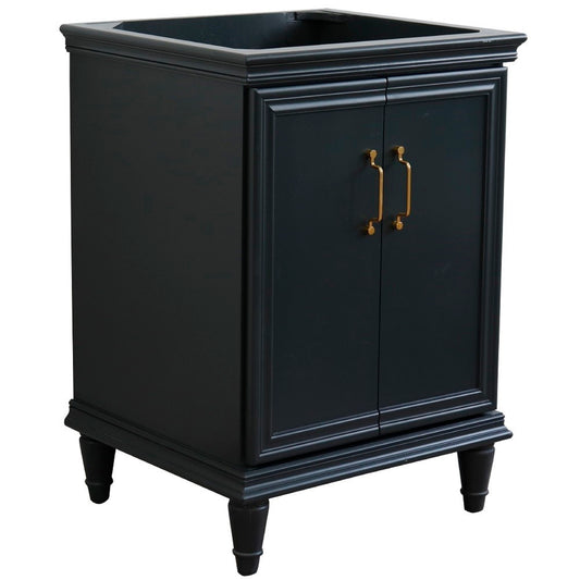 24" Single vanity in Dark Gray finish cabinet only