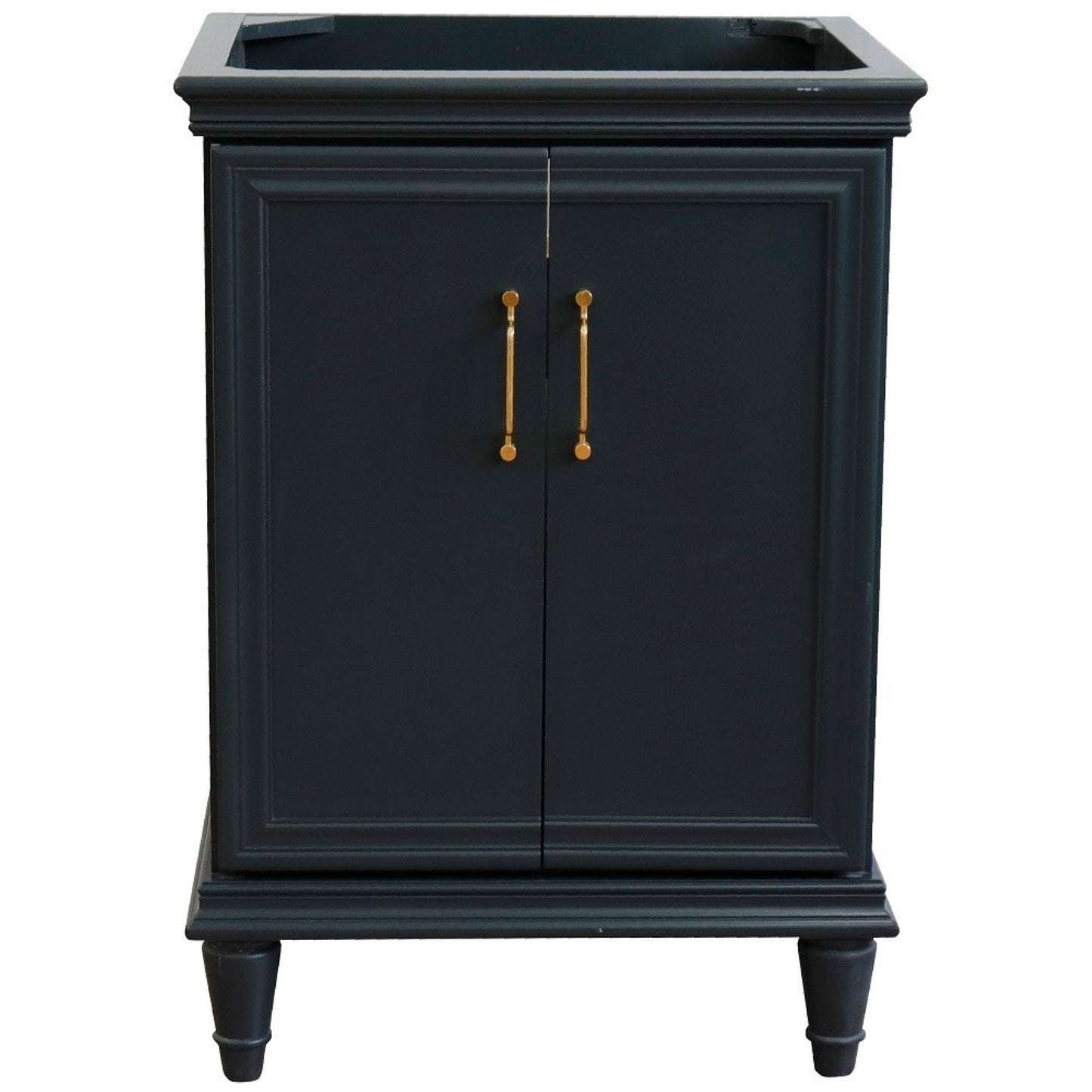 24" Single vanity in Dark Gray finish cabinet only