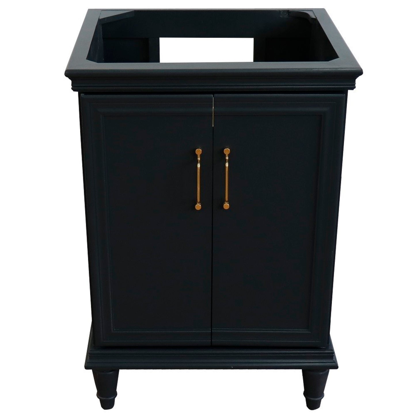 24" Single vanity in Dark Gray finish cabinet only